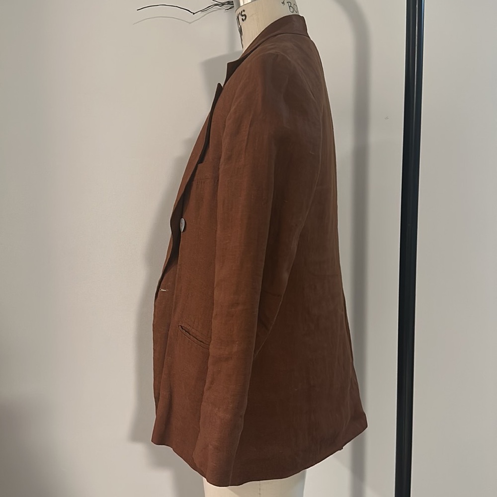 Linen blazer - Picture 2 of 3